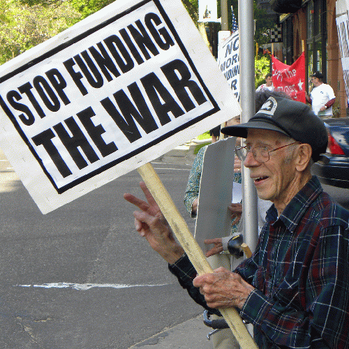 Protest against war funding at the office of Representative McCollum, From CreativeCommonsPhoto
