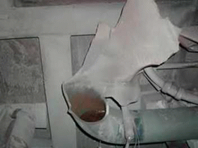 Hamaoka, Japan, hydrogen explosion in a six inch diameter steel pipe, From Uploaded