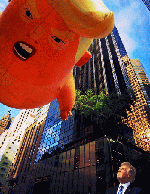Trump: Illegal Flying Orange Immigrant (IFOI), From CreativeCommonsPhoto