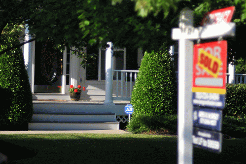House For Sale, Real Estate SOLD sign, From CreativeCommonsPhoto