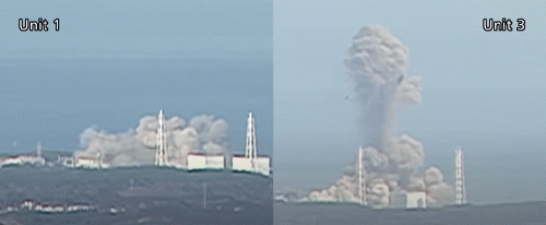 Figure 1. Preventable Fukushima explosions.