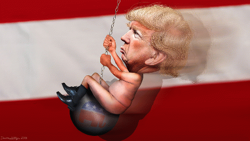 Donald Trump - Riding the Wrecking Ball, From CreativeCommonsPhoto
