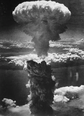 Figure 12. The nuclear bomb at Nagasaki killed tens of thousands. Bombs of this size are considered acceptable as tactical nuclear weapons ('Nuclear Threats - Part 4 - Take Action against U.S. Cover-ups in Nuclear Power and Nuclear Missile Defense').
