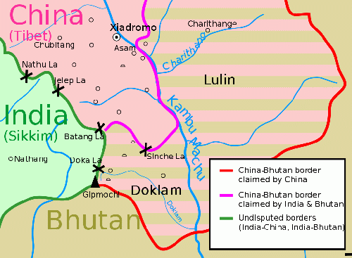 Doklam map, From Uploaded