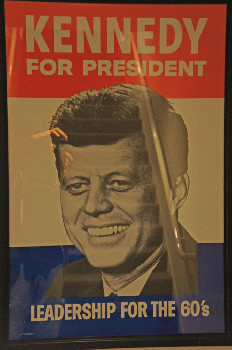 John F. Kennedy campaign poster, From CreativeCommonsPhoto