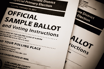 Local Election Ballot #ds444