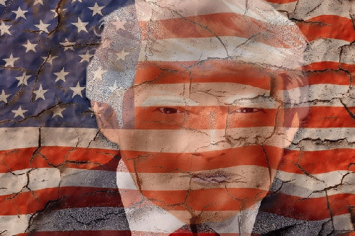 Trump's Cracking Visage, From Uploaded