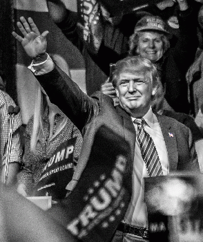 Donald Trump salutes his MAGA supporters in Reno, Nevada, From CreativeCommonsPhoto