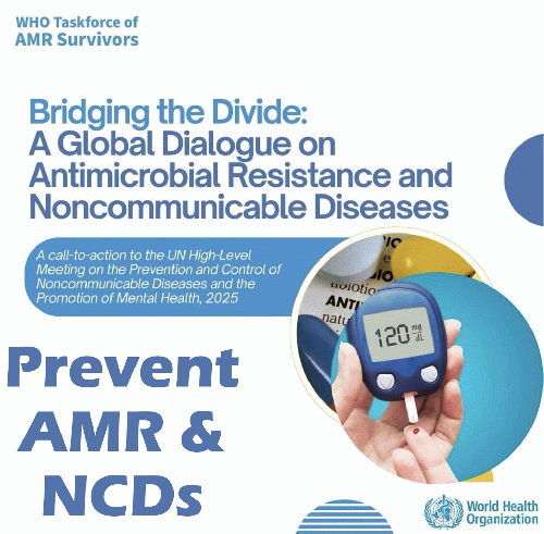 AMR and NCDs warrant urgent attention to address interconnected threats they pose to global health, From Uploaded