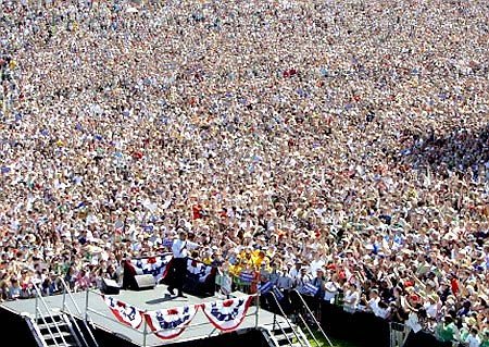obama massive crowd, From CreativeCommonsPhoto