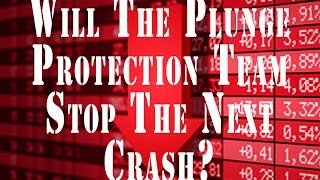 Will the Plunge Protection Team stop the next crash? Will the Plunge Protection Team stop the next crash?