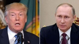 President Trump and Vladimir Putin