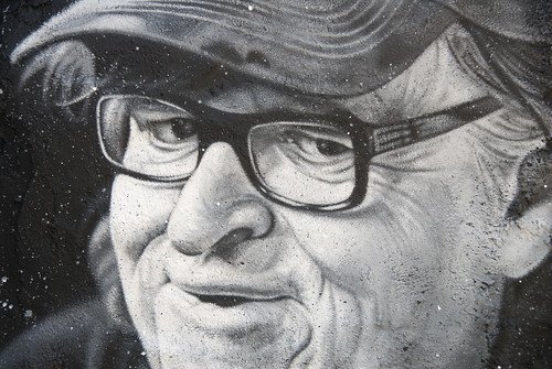 Michael Moore, painted portrait _DDC2841