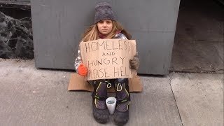 Homeless Child Left On The Street