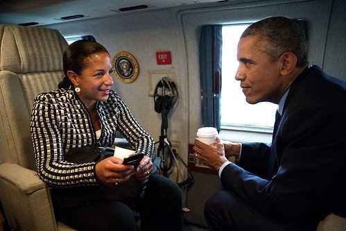 Susan Rice with President Obama, From FlickrPhotos