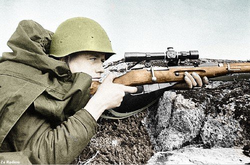 Russian sniper in Ukraine, From CreativeCommonsPhoto