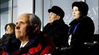 Olympics: Mike Pence, Kim Jong Un's sister Kim Yo Jong