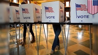 From i.ytimg.com: Voters in their local voting booths., From Images