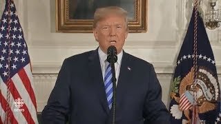 From youtube.com: Trump pulls out of Iran nuclear deal full speech U.S. President Donald Trump announces the U.S. withdrawal from Iran nuclear deal which he is called 'defective at its core.' Read more 