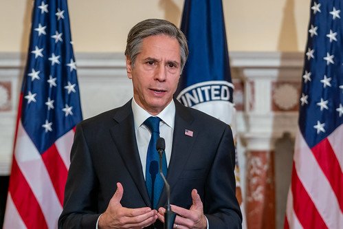 Secretary Blinken Delivers a Speech, From FlickrPhotos