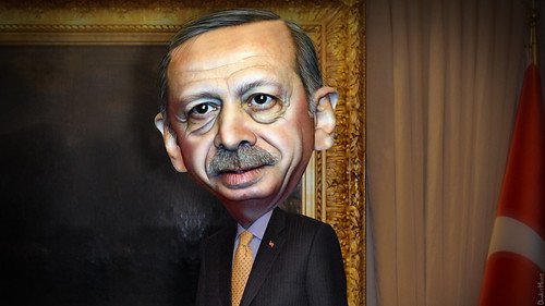 Recep Tayyip Erdogan - Caricature, From FlickrPhotos