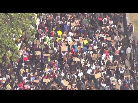 Watch again: Anti-racism protests in London | Black Lives Matter This is a replay of an earlier livestream. Demonstrators have gathered for a fourth weekend of Black Lives Matter protests in London amid a heavy police ..., From YouTubeVideos