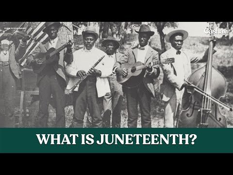 June 19, known as Juneteenth, commemorates the end of slavery and the Civil War., From YouTubeVideos