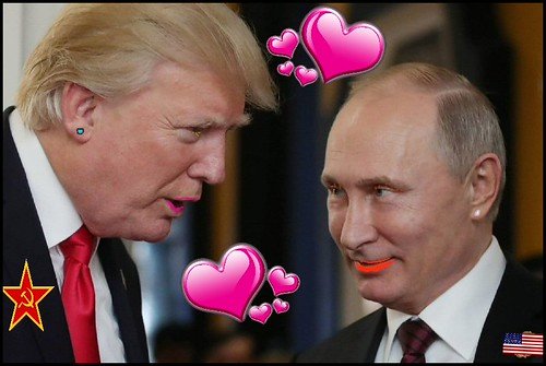 Trump-Putin Love, From FlickrPhotos