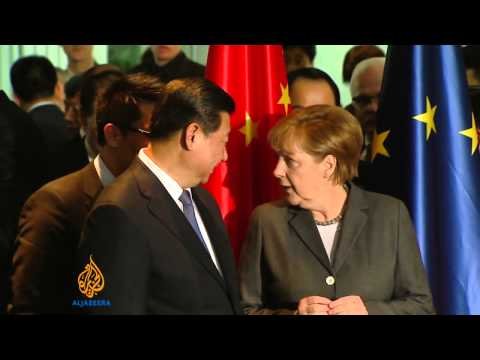 China's Xi meets with Germany's Merkel