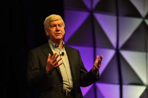Former Michigan Gov. Rick Snyder