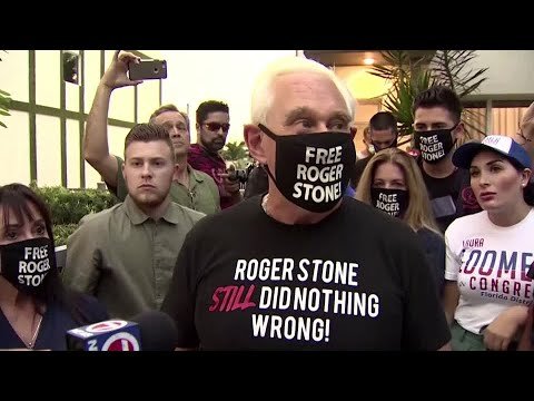 President Trump commuted the sentence of his longtime friend and adviser Roger Stone., From YouTubeVideos