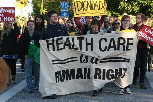 Healthcare Justice March - October 26, 2013
